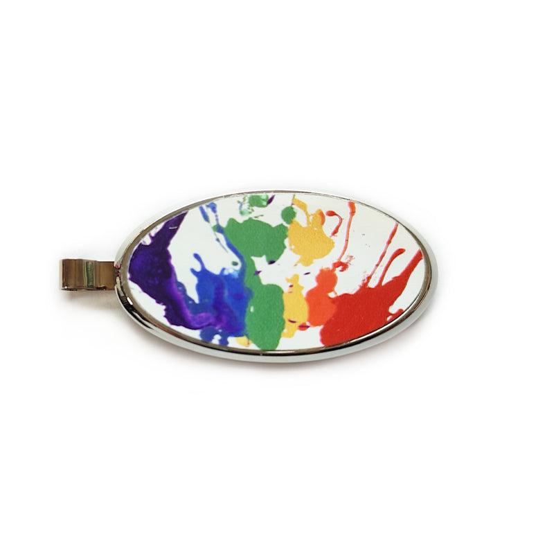 Rainbow Splash | Magnetic Phone & Key holder | For your bag, your car, your kitchen and more