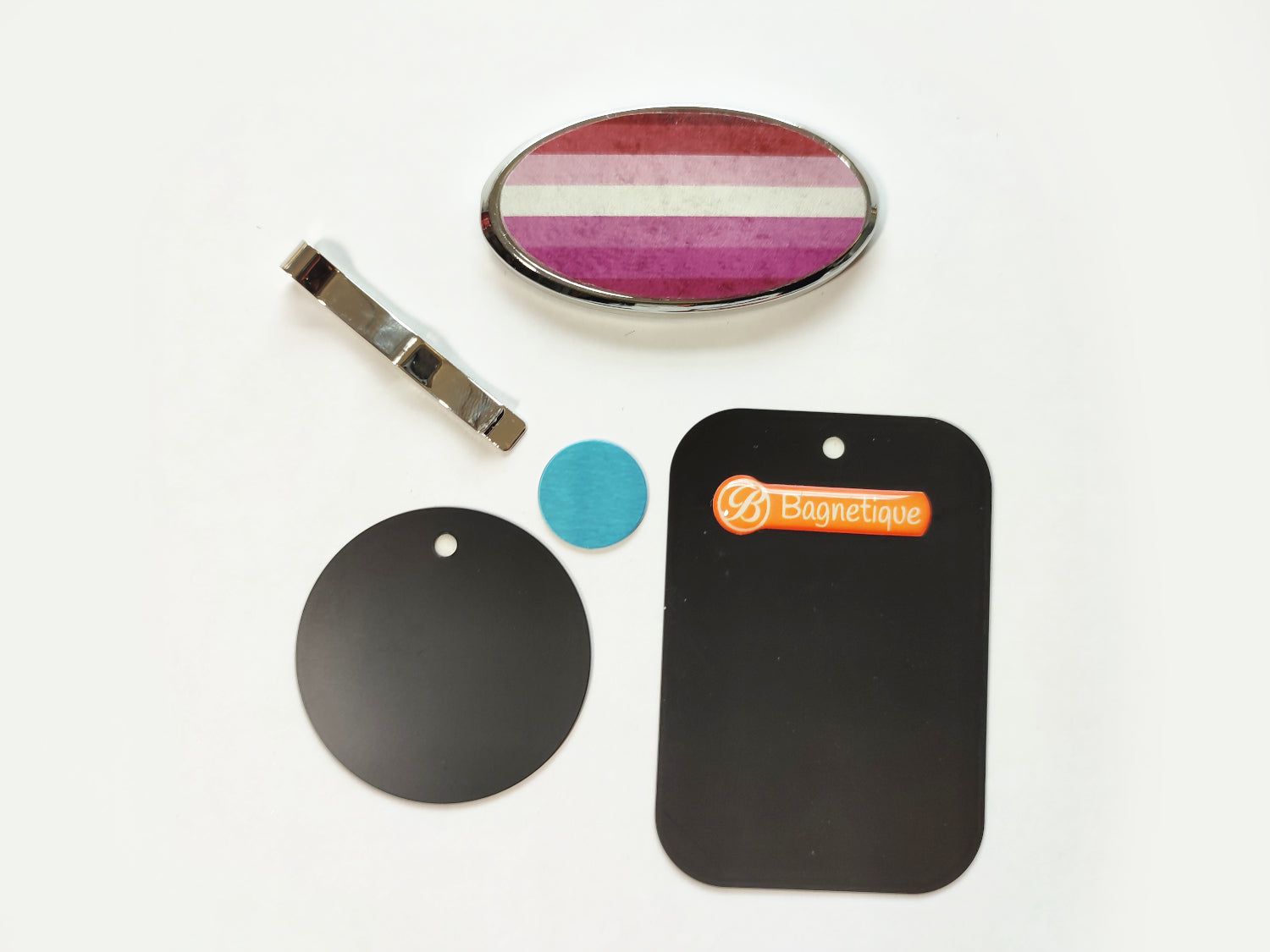 'Girl Power' | Magnetic Phone & Key holder | For your bag, your car, your kitchen and more