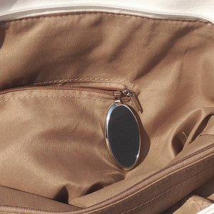 Magnetic Phone Holder | For Handbag, Car, Home, Office | Black Carbon Design