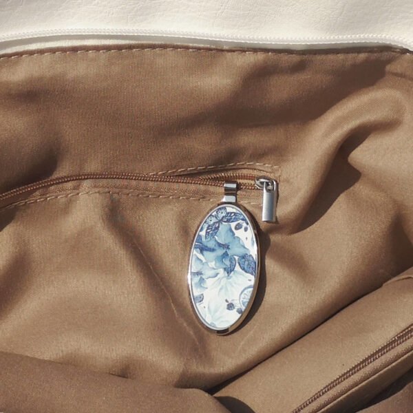 Designer Magnetic Phone Holder | For Handbag, Car, Home, Office |  Blue Butterfly - immagine 4